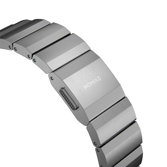 Bracelete de Titânio 38/40/41/42mm Prata