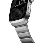 Bracelete de Titânio 38/40/41/42mm Prata