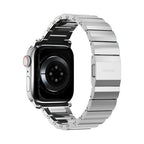 Bracelete de aço 38/40/41/42 mm V2 Prata
