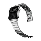 Bracelete de aço 38/40/41/42 mm V2 Prata