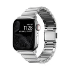 Bracelete de aço 38/40/41/42 mm V2 Prata