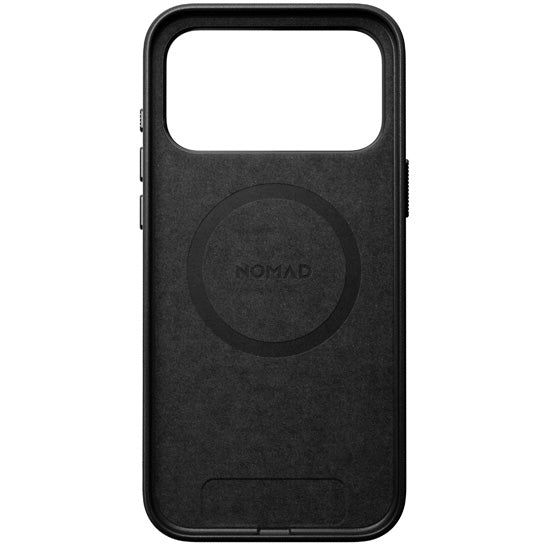 Capa de Couro Traditional iPhone 17 Pro Max Preto