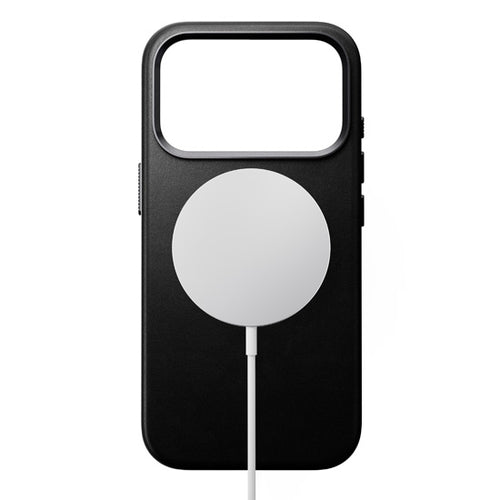 Capa de Couro Traditional iPhone 17 Pro Preto
