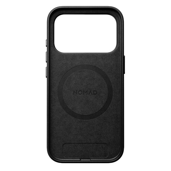 Capa de Couro Traditional iPhone 17 Pro Preto