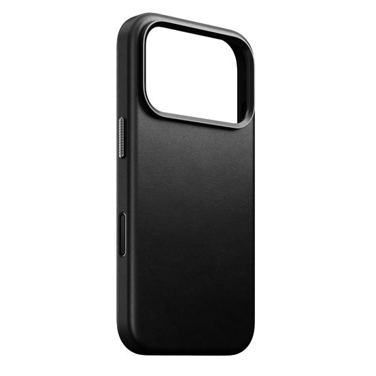 Capa de Couro Traditional iPhone 17 Pro Preto