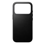 Capa de Couro Traditional iPhone 17 Pro Preto