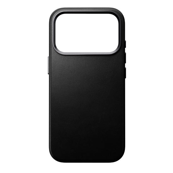 Capa de Couro Traditional iPhone 17 Pro Preto