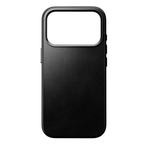 Capa Traditional Horween de couro iPhone 17 Pro Preto