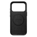 Capa Traditional Horween de couro iPhone 17 Pro Preto
