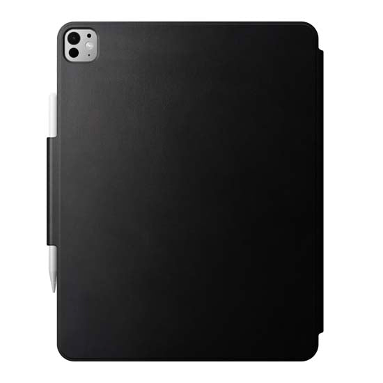 Folio em couro para iPad Pro 13 (M4/M5) Preto