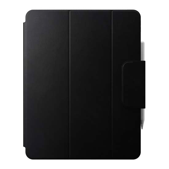Folio em couro para iPad Pro 13 (M4/M5) Preto