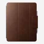 Folio de couro para iPad Pro 13 (M4/M5) Marrom