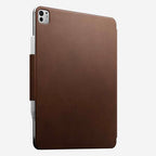 Folio de couro para iPad Pro 13 (M4/M5) Marrom
