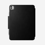 Folio de couro para iPad Pro 11 (M4/M5) Preto