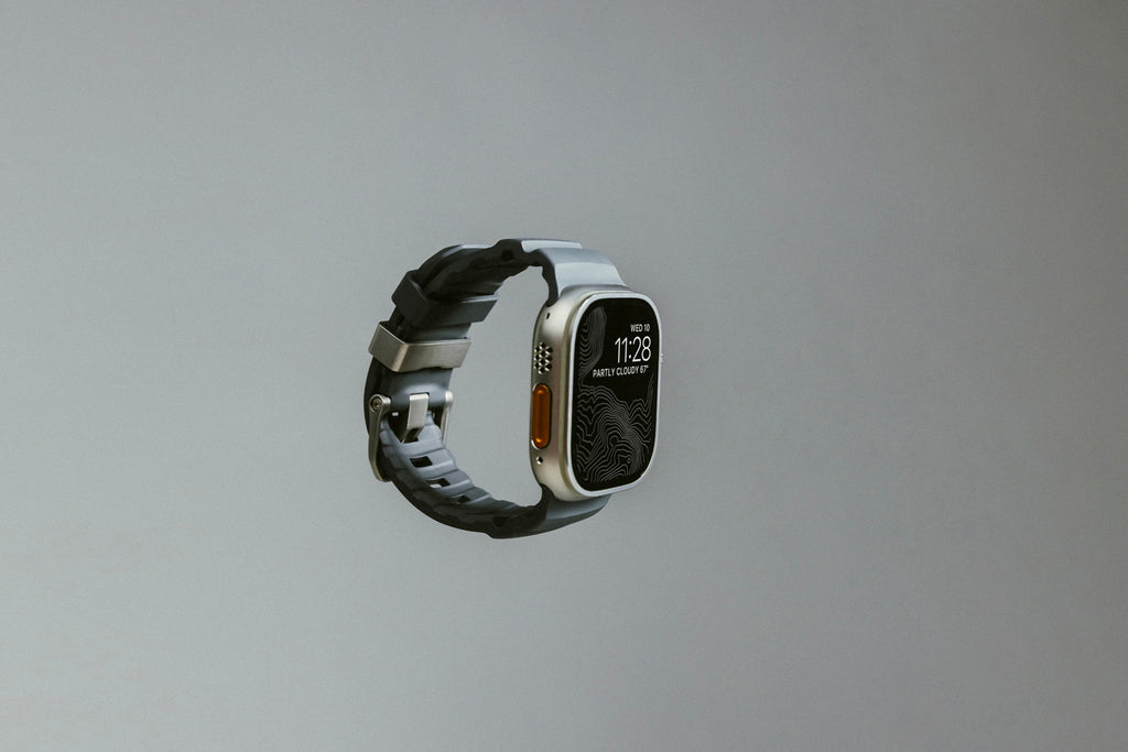 Rocky Point Band 44/45/46/49mm Storm/Natural Hardware