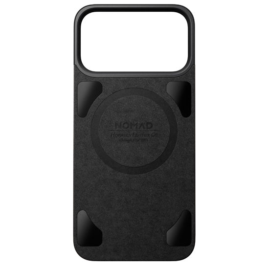 Capa traseira de couro magnética Horween iPhone 17 Pro Max Castanha