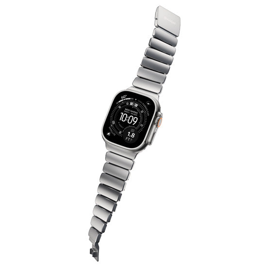 Bracelete Stratos 49mm Natural Titanium/Black KFM