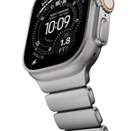 Bracelete Stratos 49mm Natural Titanium/Black KFM