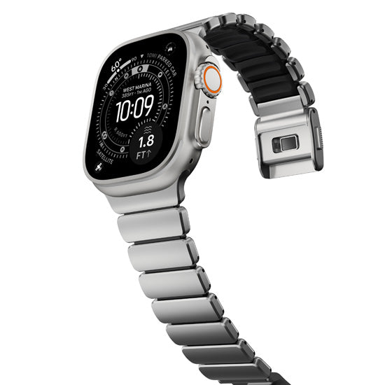 Bracelete Stratos 49mm Natural Titanium/Black KFM
