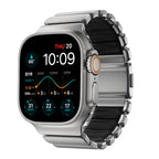Bracelete Stratos 49mm Natural Titanium/Black KFM