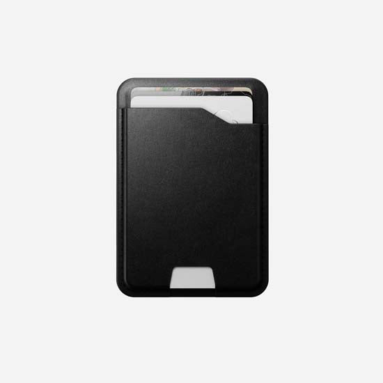 Mag Wallet Horween com Find My Preto