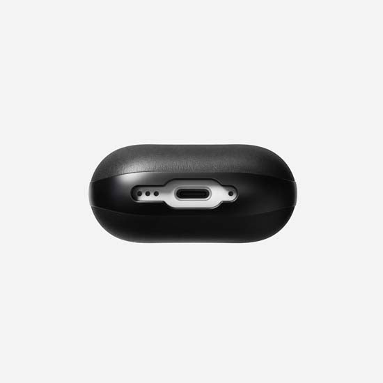 Capa Modern Leather AirPods 4 Preta