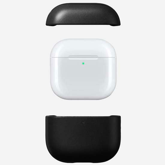 Capa Modern Leather AirPods 4 Preta