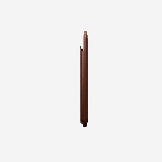 Mag Wallet Horween com Find My Rustic Brown