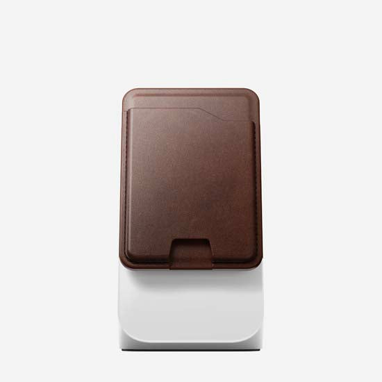 Mag Wallet Horween com Find My Rustic Brown