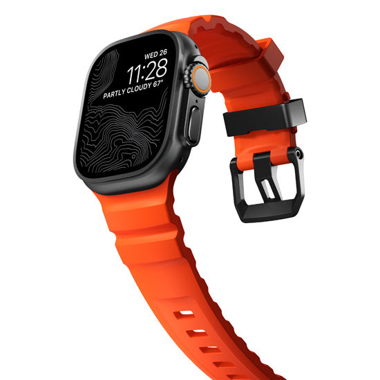 Rocky Point Band 44/45/46/49mm Forest/Black Hardware