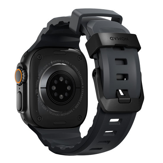 Rocky Point Band 44/45/46/49mm Storm/Black Hardware