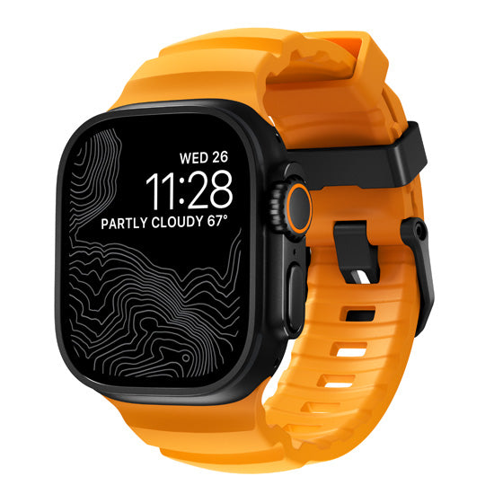 Rocky Point Band 44/45/46/49mm Sol/Black Hardware