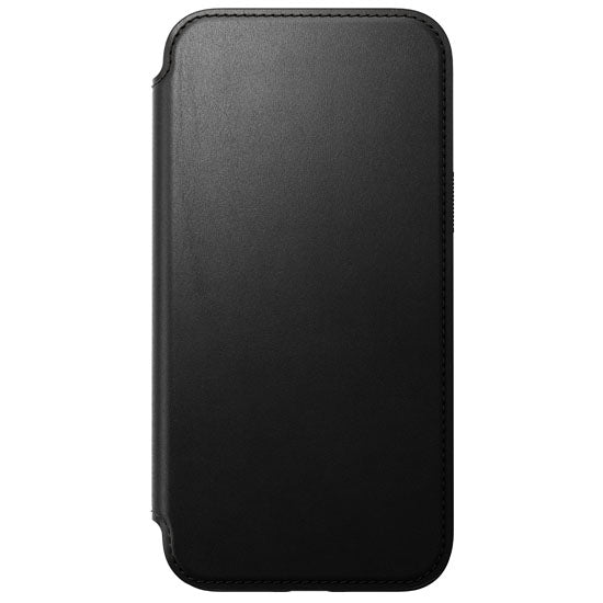 Folio Modern Cuir iPhone 15 Plus Noir
