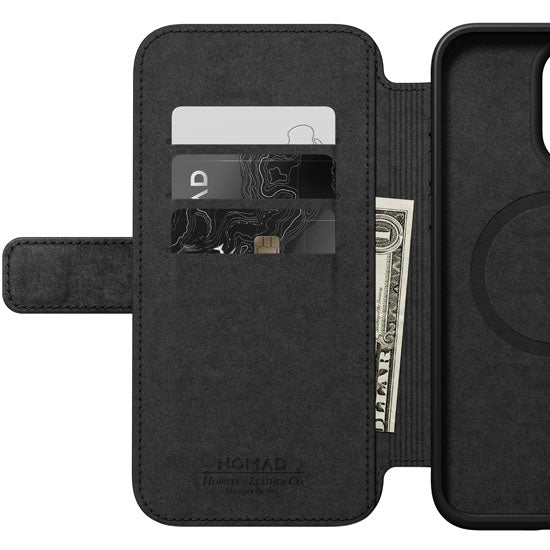 Folio de Couro Modern Horween iPhone 15 Pro Max Castanho