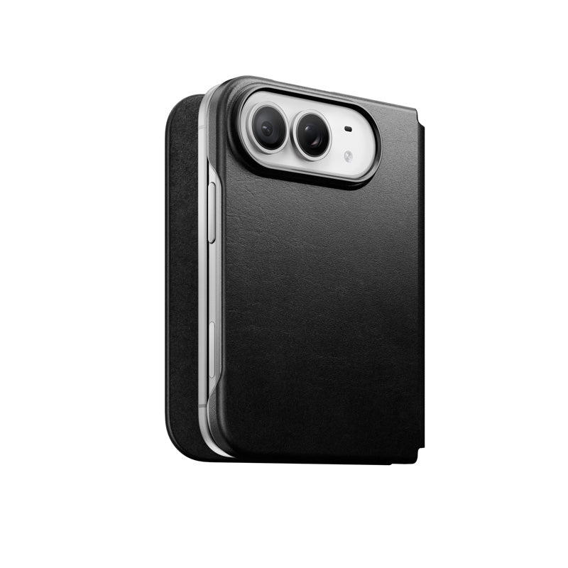 Folio Traditional cuir Horween iPhone Duo Noir