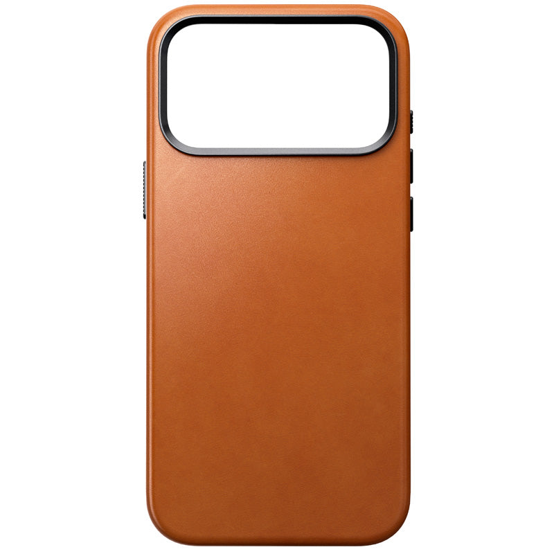 Capa de Couro Horween Tradicional iPhone 18 Pro Max Saddle