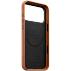 Capa de Couro Horween Tradicional iPhone 18 Pro Max Saddle