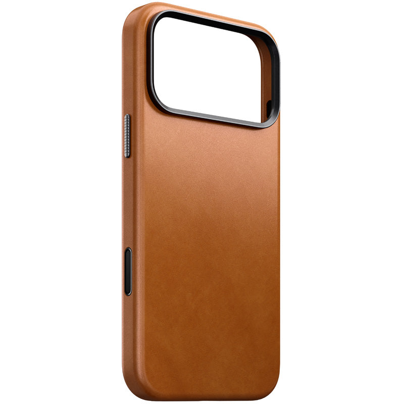 Capa Traditional em couro Nomad iPhone 18 Pro Max English Tan