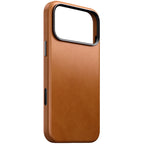 Capa Traditional em couro Nomad iPhone 18 Pro Max English Tan