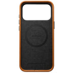 Capa Traditional em couro Nomad iPhone 18 Pro Max English Tan