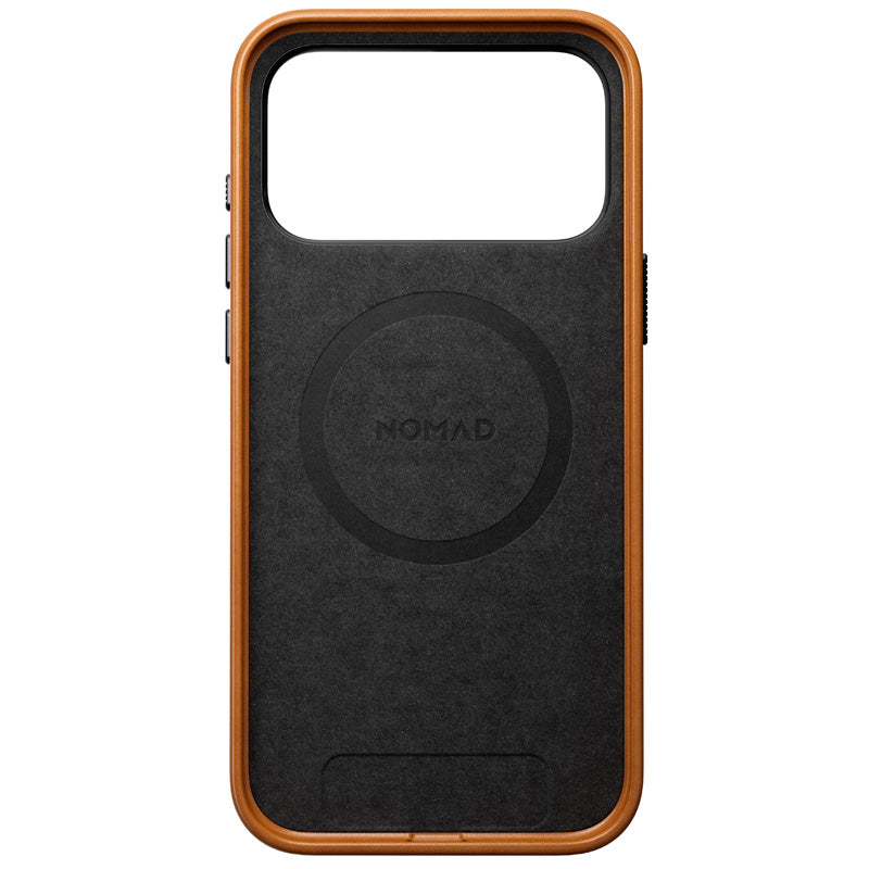 Capa Traditional em couro Nomad iPhone 18 Pro Max English Tan