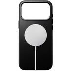 Capa Traditional em couro Nomad iPhone 18 Pro Max Preto