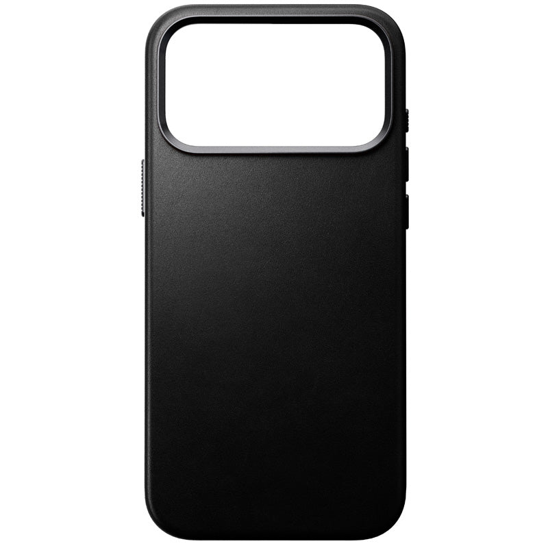 Capa Traditional em couro Nomad iPhone 18 Pro Max Preto