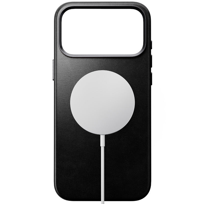Capa Traditional Horween couro iPhone 18 Pro Max Preto