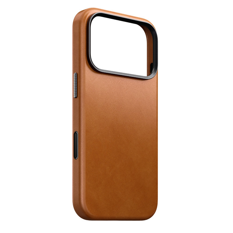 Capa Traditional em couro Nomad iPhone 18 Pro English Tan