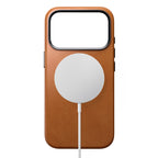 Capa Traditional em couro Nomad iPhone 18 Pro English Tan
