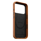 Capa Traditional em couro Nomad iPhone 18 Pro English Tan