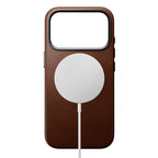 Capa Traditional Leather Nomad iPhone 18 Pro Rustic Brown