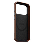 Capa Traditional Leather Nomad iPhone 18 Pro Rustic Brown