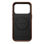Capa Traditional Leather Nomad iPhone 18 Pro Rustic Brown